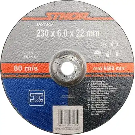 TARCZA DO SZLIFOWANIA METALU 230X6,0X22 08193V STH Kup online